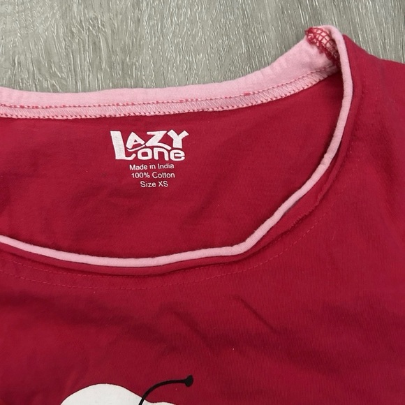 Women’s Lazy One Sweet Dreams Pajama Shirt Size XS - Picture 3 of 3